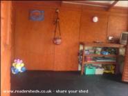 inside of shed - Holly Cottage, 