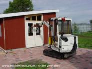 Placing the doors of shed - L shaped shed, 