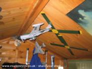 One's cieling of shed - , 