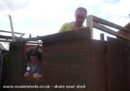 extending the roof of shed - Keith, 