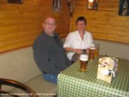 Larry & Kirsten of shed - The Highpaw Inn, Northern Ireland