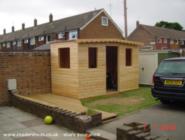 Getting there of shed - The Last Outpost, South Yorkshire