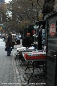 Strand Books shed, 