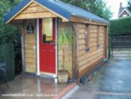 front and side of shed - The Dog House, 