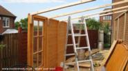 Going up of shed - The Nasty Fettle, Northumberland
