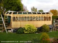 nearly there of shed - , 
