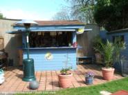 Sun shining of shed - The Rum Shack, Hampshire
