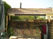 front of shed - BAR-be-NEWT, Essex