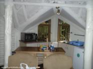 inside kitchen area of shed - Forest Cottages, 