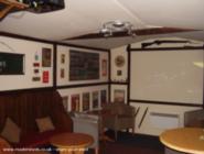 lounge bar of shed - Hope & Glory, Cambridgeshire