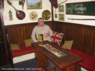 A contented landlord of shed - Hope & Glory, Cambridgeshire