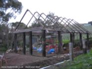 The frame of shed - jims hut, 