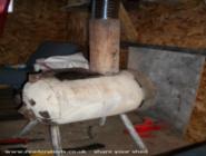 the duck and dumper: chimney and legs