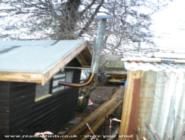 the duck and dumper: outside chimney