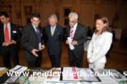 Meeting HRH Prince Charles and Alistar Darling- representing the northwest of england on behalf of the princes trust 2008 of shed - , 