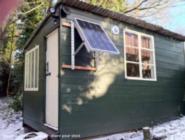 The solar panel of shed - Number 12, Buckinghamshire