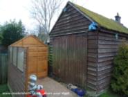 Removing a smaller shed to gain access of shed - The Wahey Loft, 