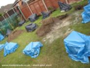 Foundation in just in time for rain of shed - , 