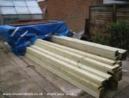First Load of Timber of shed - , 