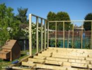 Front section of shed - , 