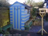 Photo 1 of shed - Stripey 2 60 min makeover shed, 