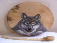 Wolf Drum made in my shed of shed - CAER ARIANDRUIEN, Derbyshire
