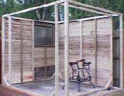 2 sides done of shed - Youthblog's Shed, 