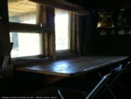 Work Surface and main window of shed - Titanic II, 