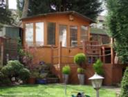 external view of shed - The garden shed, 