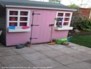 Photo 5 of shed - pretty pink palace, 