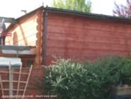 SIDE VIEW of shed - KENS CLASSIC CABIN, 