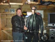 KEN WITH LIFESIZE ARNY FIGURE of shed - KENS CLASSIC CABIN, 