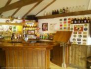 the bar of shed - Masons Arms, Neath Port Talbot