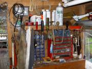 tools 'un' stuff of shed - Granddad's Shed, 