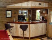 Bar of shed - Oak Lodge, Derbyshire
