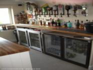 Back bar of shed - The Carpenters shed, Kent