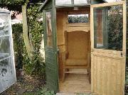 door open of shed - , 