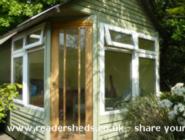 Entrance of shed - , 