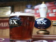 6X on draught of shed - The Pub, 
