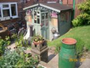 View from garden of shed - The House that 