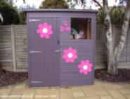 Front of shed - Giselle and Daisy-Mae's Shed, West Sussex