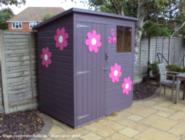 Side of shed - Giselle and Daisy-Mae's Shed, West Sussex