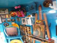 Inside of shed - , 