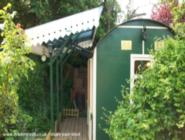 platform & canopy of shed - The Railway Retreat, 