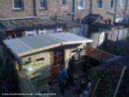 ariel view of shed - mac's cabin, Greater London