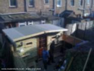 mac's cabin: ariel view