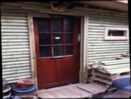 mac's cabin: front view