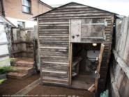 new angle of shed - The Net Hut Shed, East Sussex