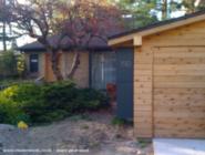 Margaret's tea shed : Who puts a shed in front of their house ?