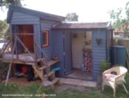 front of shed - The chic shack, 